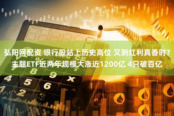 弘阳网配资 银行股站上历史高位 又到红利真香时？主题ETF近两年规模大涨近1200亿 4只破百亿
